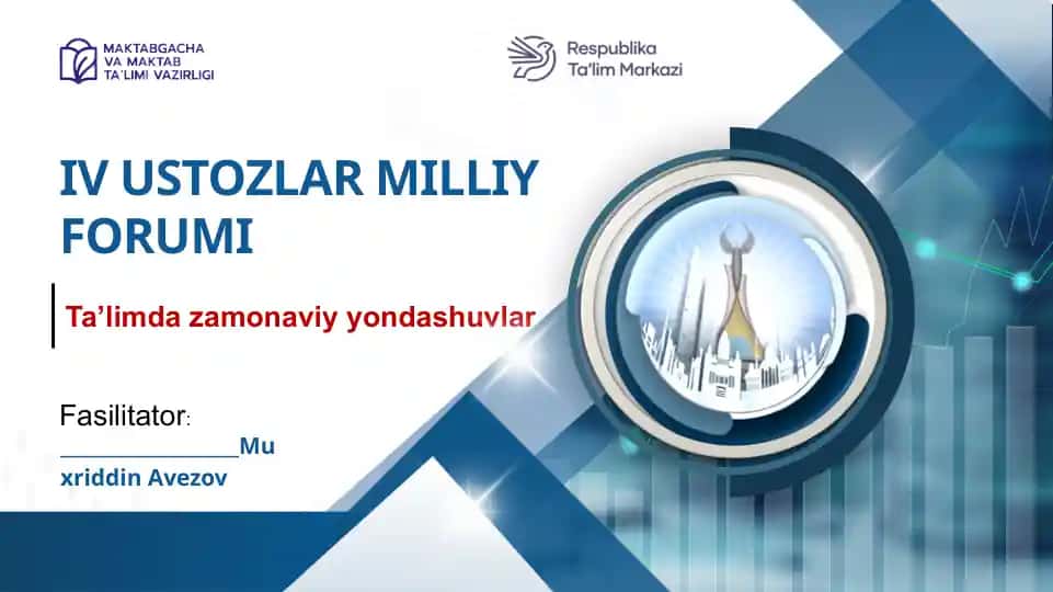 Ta’limda zamonaviy yondashuvlar
