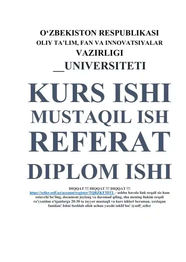 MySQL ma'lumotlar bazasi boshqaruv tizimi