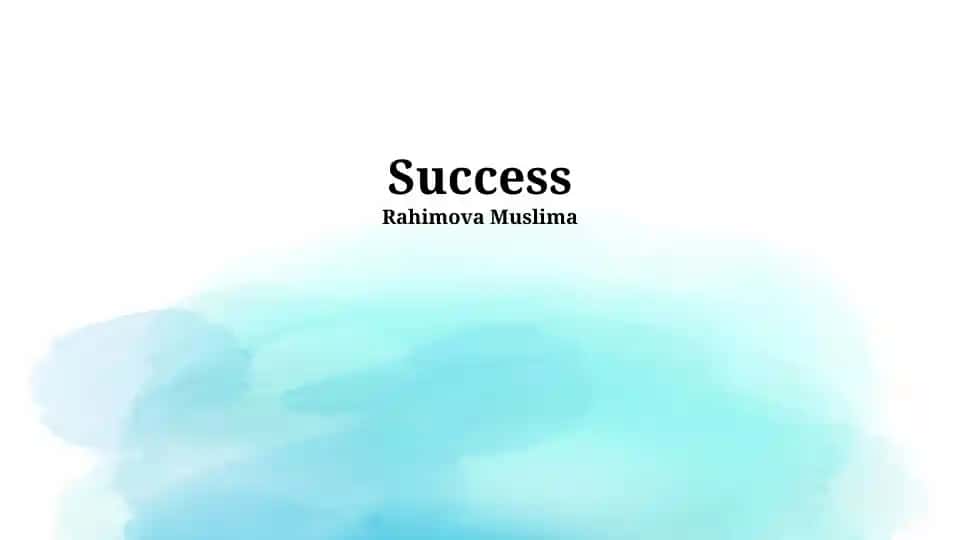 Success