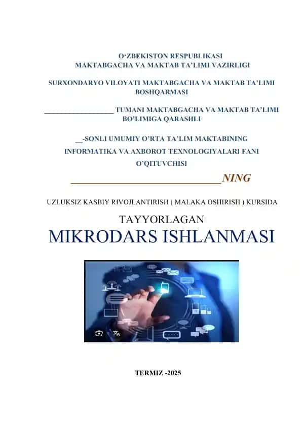 Ta’limni boshqarish tizimlari (LMS)