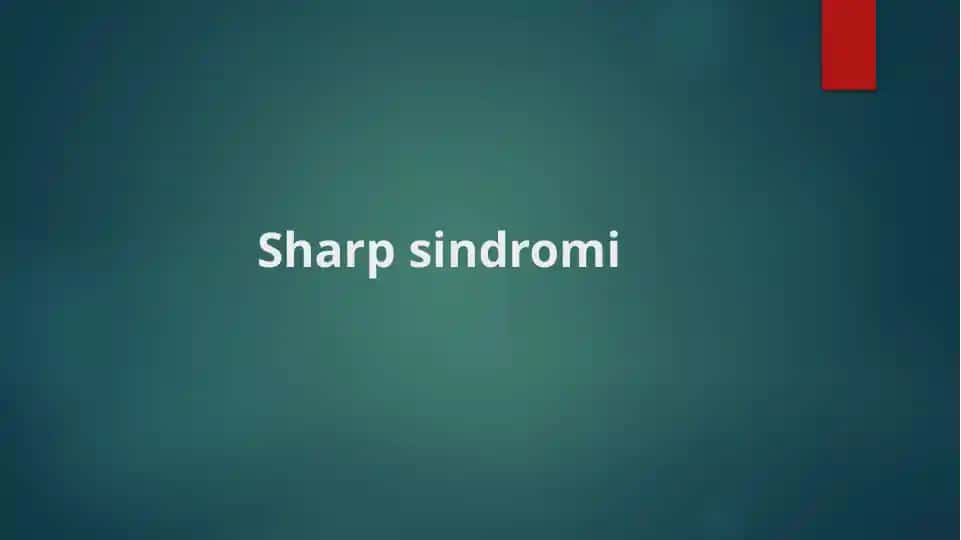 Sharp sindromi