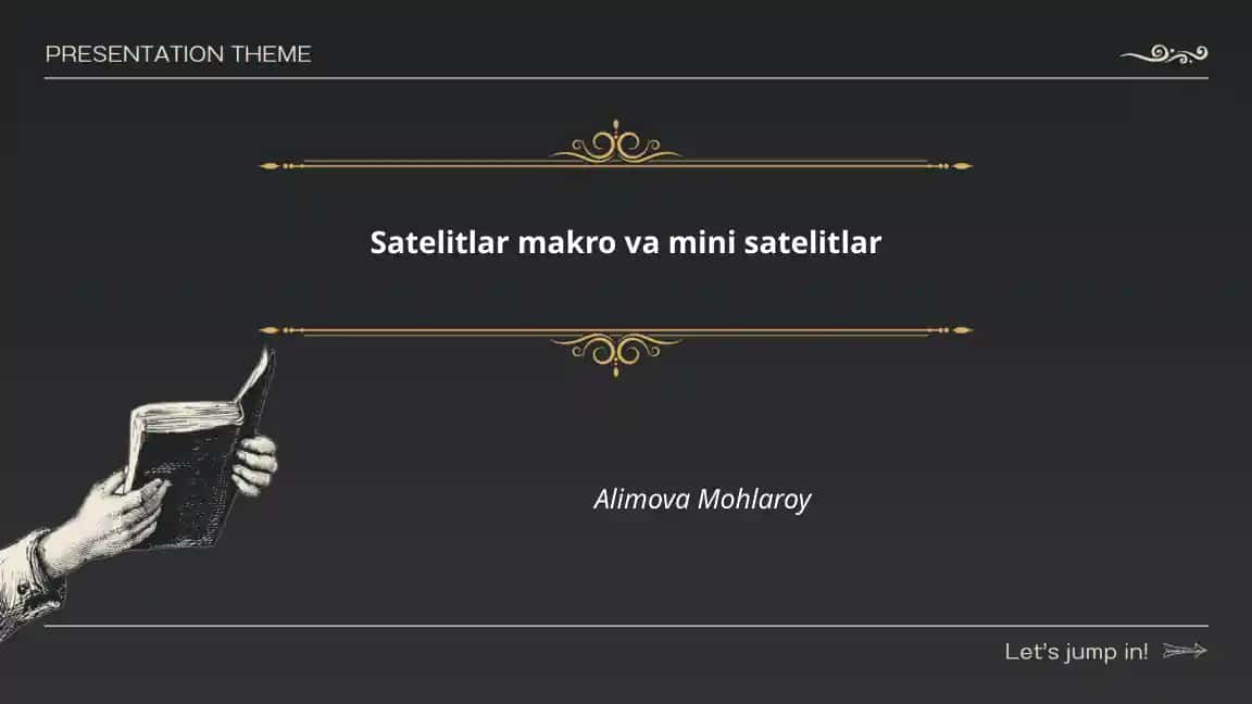 Satelitlar makro va mini satelitlar