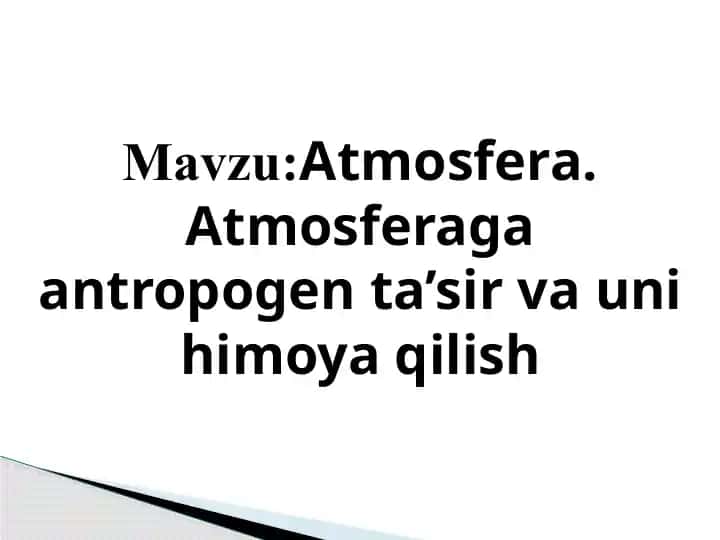 Atmosfera