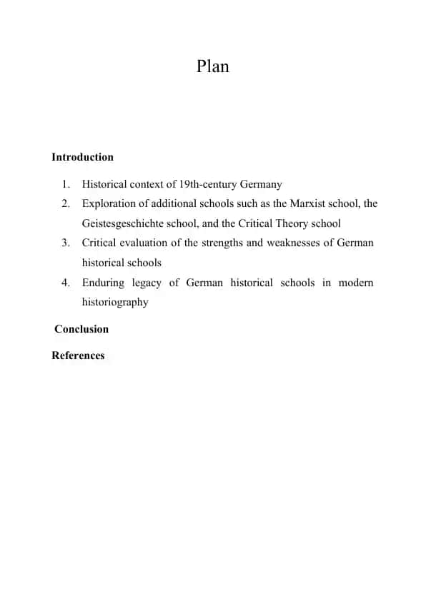 German Historical Schools