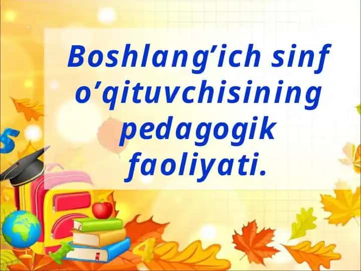 Pedagogik faoliyat