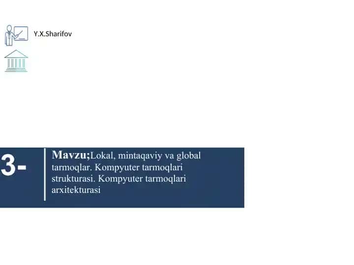 Axborot texnologiyalari va ma’lumotlar bazasi