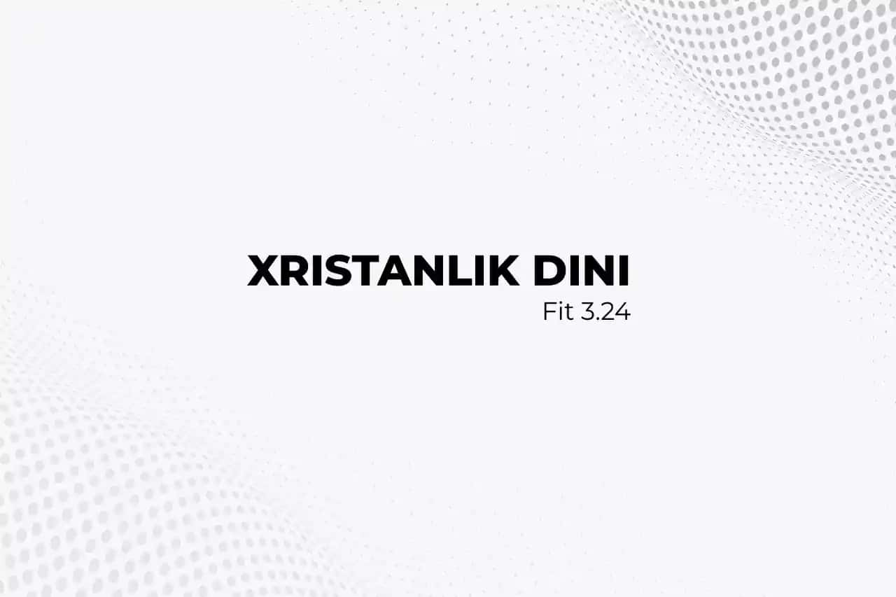 Xristianlik Dini