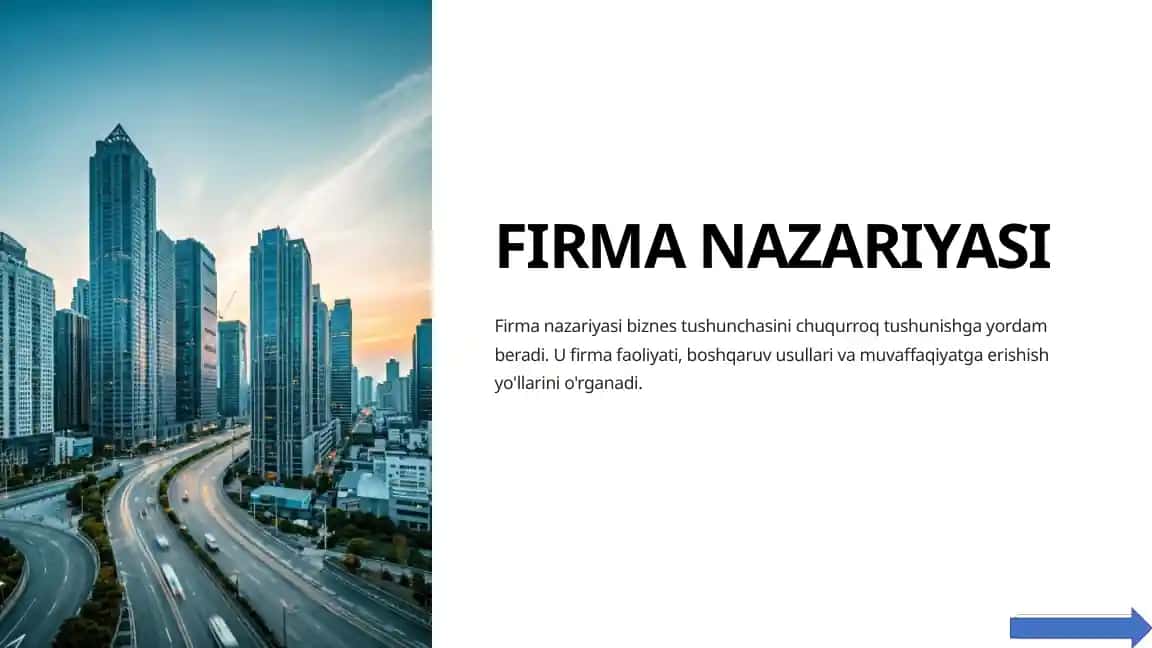 Firma Nazariyasi