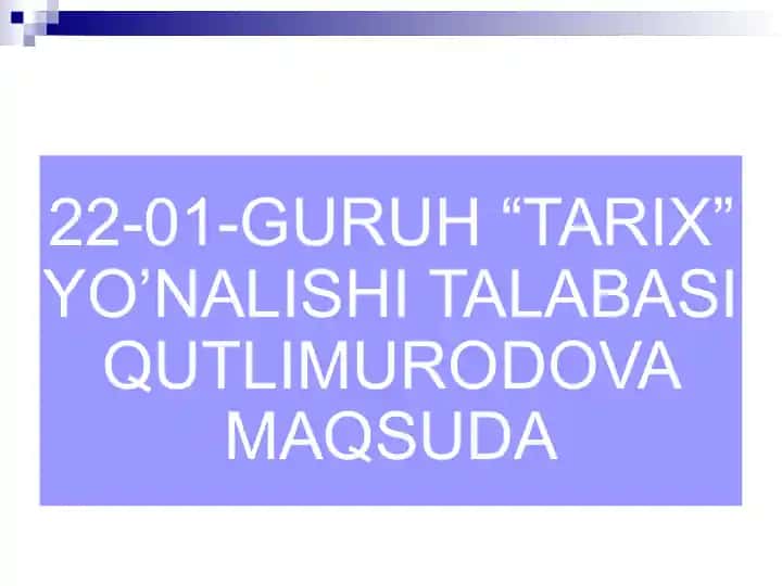 O’zbekxalqining shakllanish jarayoni