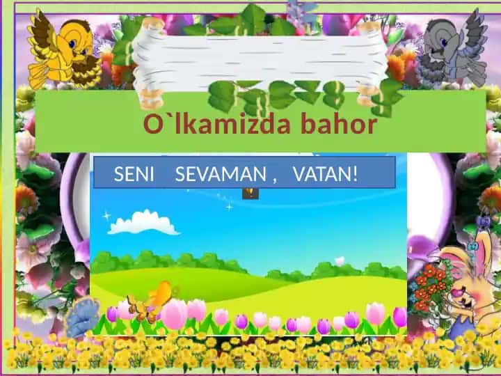 ulkanda bahor