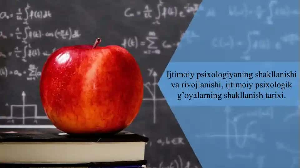 Ijtimoiy psixologiyaning shakllanishi va rivojlanishi, ijtimoiy psixologik g’oyalarning shakllanish tarixi.