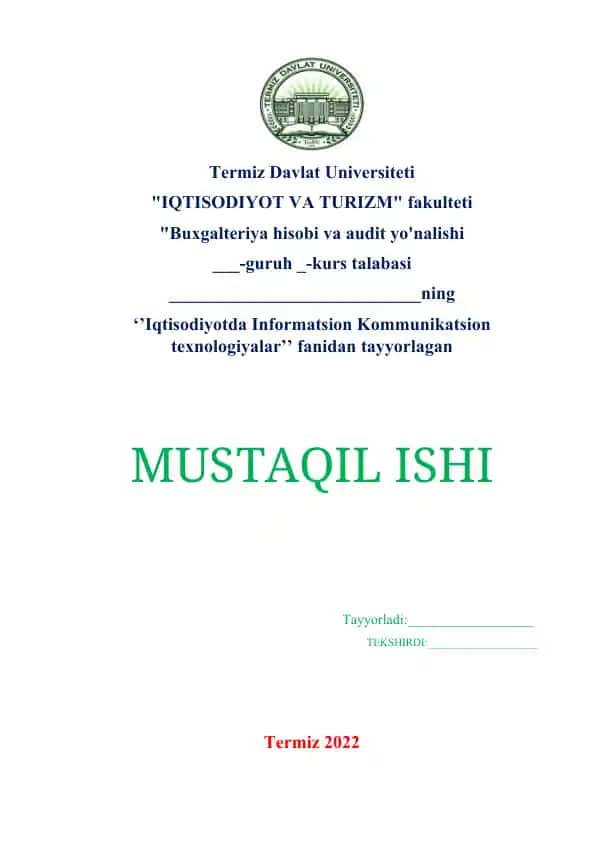 Intеrnеt to’lоv tizimlаri vа ulаrning ishlаsh tехnоlоgiyalаri