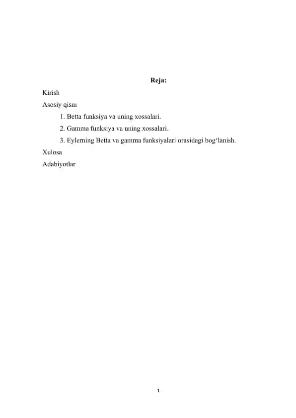 Matematika sohasidagi rivojlanishlar haqida maqola