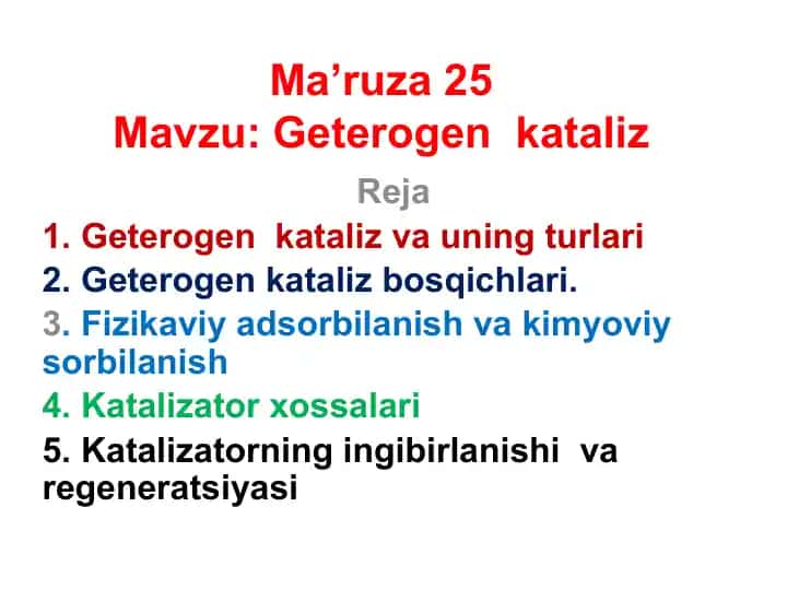 Geterogenkataliz