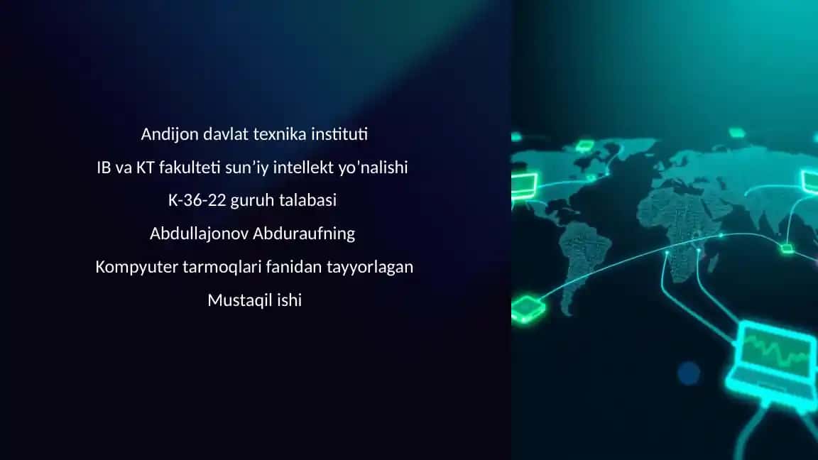 Internetning Ishlash Prinsiplari