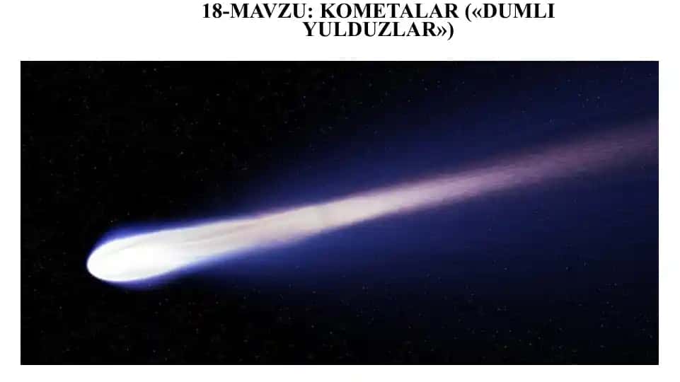 Kometalar