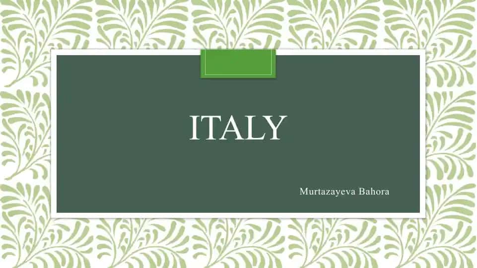 Italy