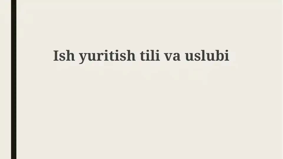 Ishyuritishtilivauslubi
