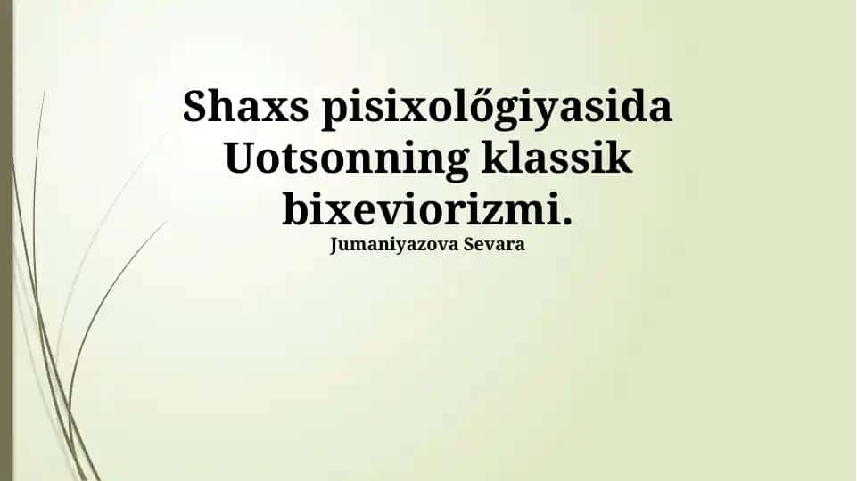 Psixologiya Ustozligi Kitobi