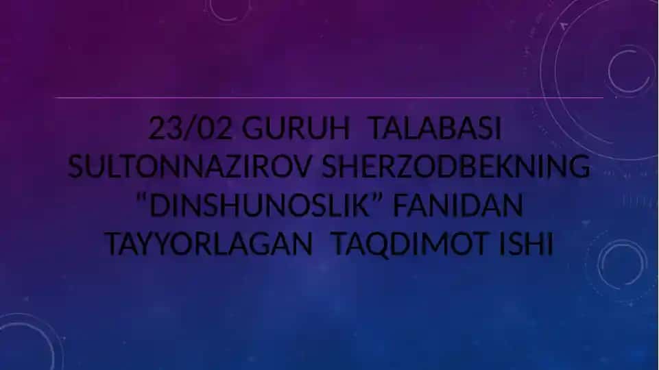 IJTIMOIY TARMOQLARDA DINIY AXBOROT IST'EMOLI MADANIYATINI TARBIYALASHNING ZARURATI