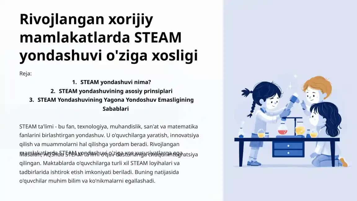 STEAMyondashuvining Yagona Yondoshuv Emasligining Sabablari