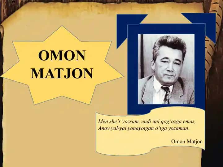 OMON MATJON