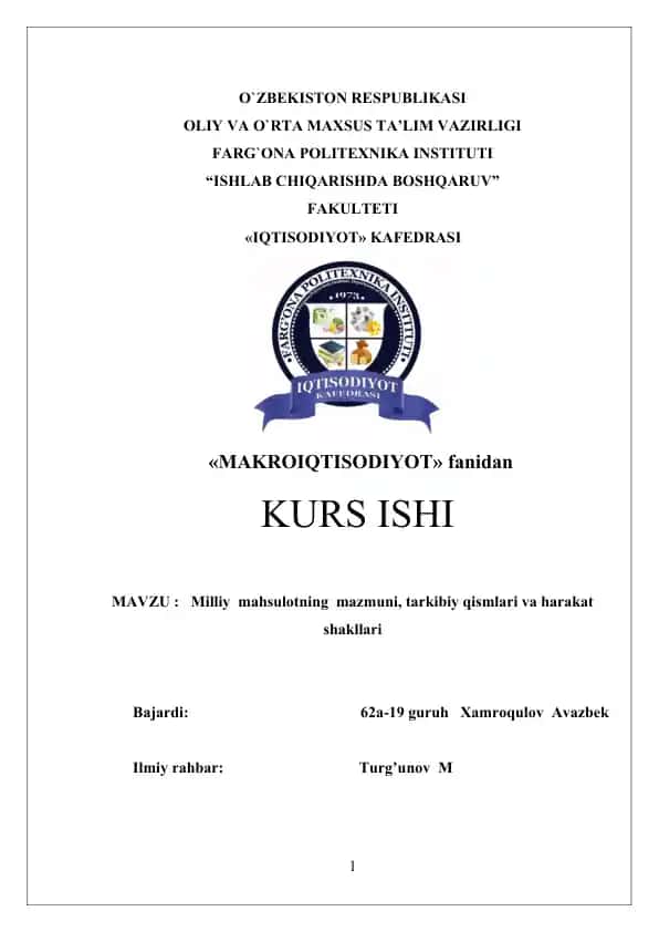 Makroiqtisodiyot