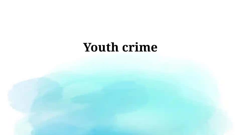 Understanding Youth Crime: Definition, Prevalence, and Impact