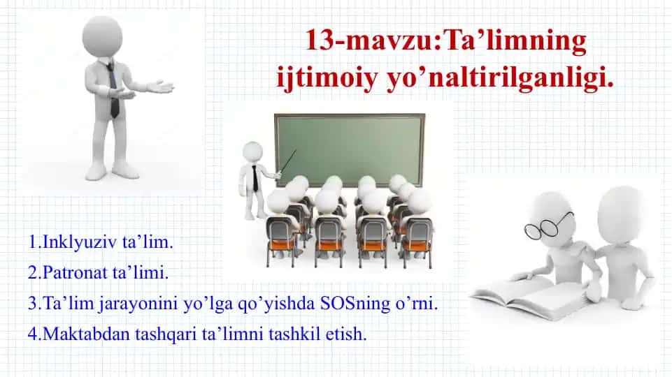 Ta’limning ijtimoiy yo’naltirilganligi