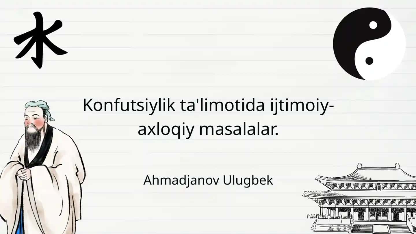 Konfutsiylik ta'limoti