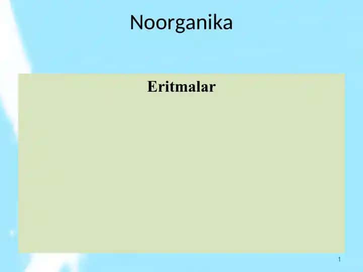 Eritmalar