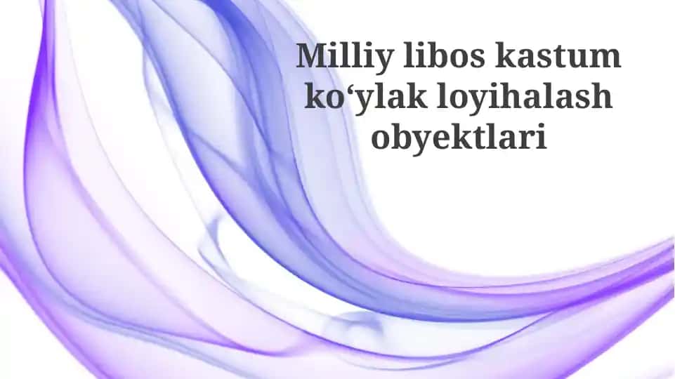 Milliy liboslar
