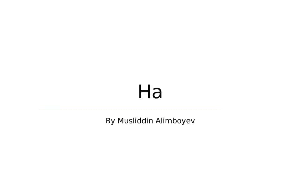 Ha!