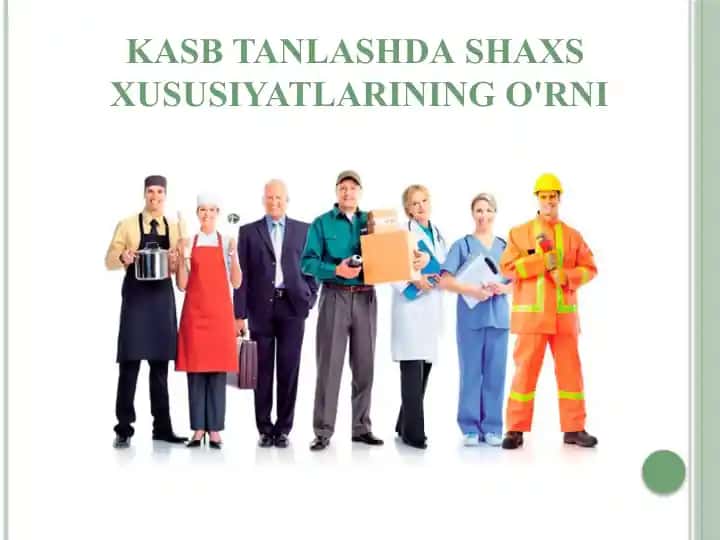 Kasbtanlashdagi axs