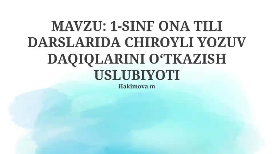 Chiroyli bayon yozish amaliy mashqlari va topshiriqlar