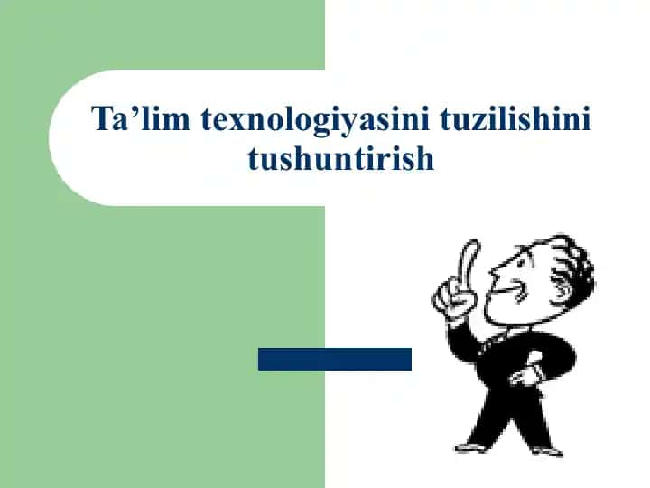 Pedagogik texnologiya