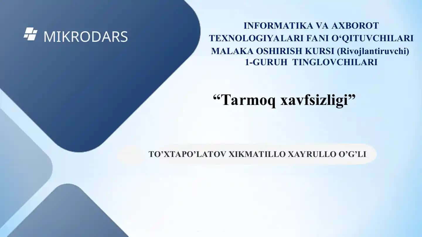 MIKRODARS