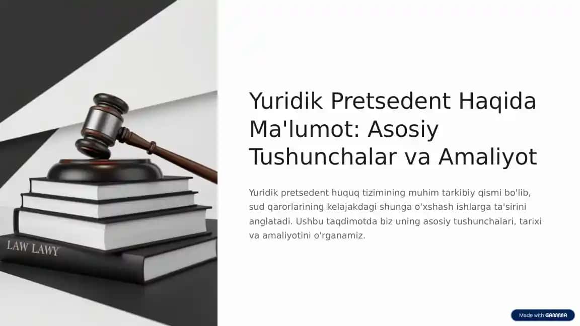 Taqdimot ishi