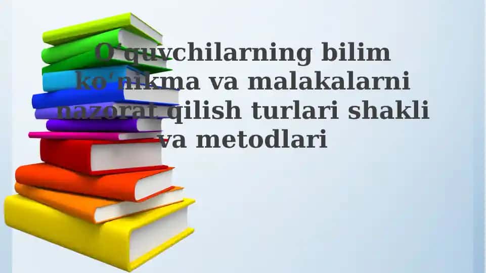 Oʻquvchilarning bilim koʻnik mavqei