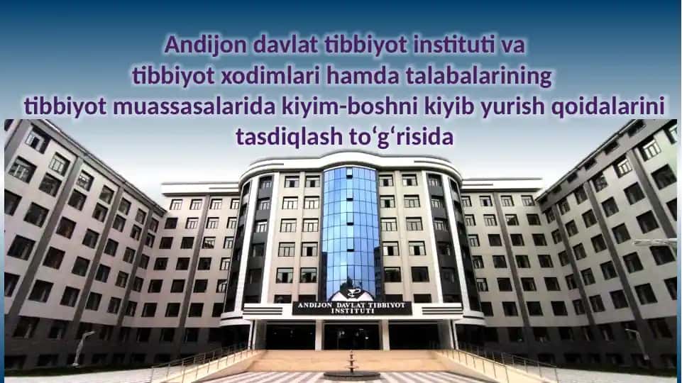 Tibbiyot Xizmatlari Reglamenti