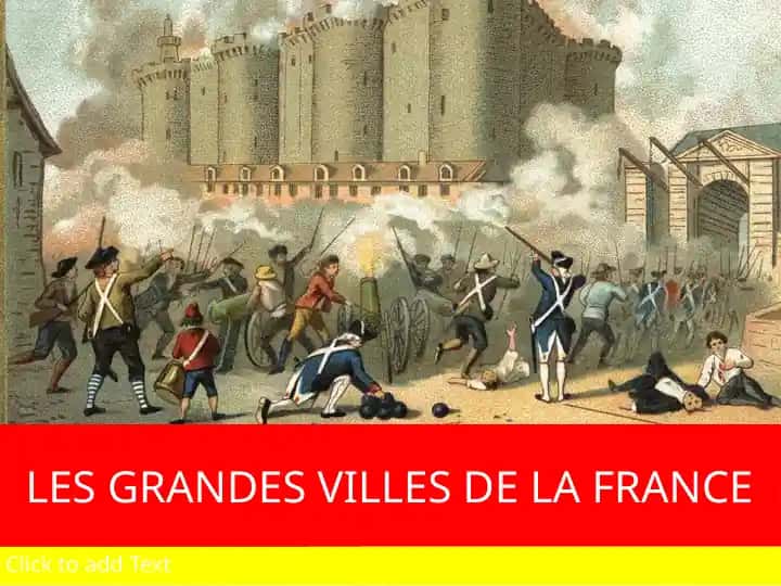 Les Grandes Villes de la France