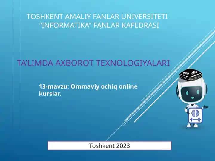 Ommaviy ochiq online kurslar