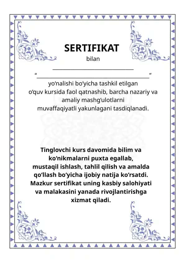 SERTIFIKAT