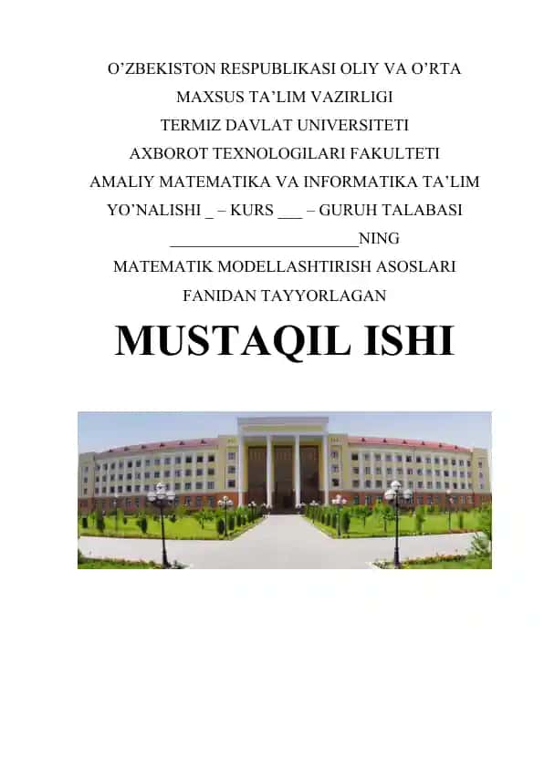Korrelyatsion modellardan istiqbolni baholashda foydalanish yo‘llari