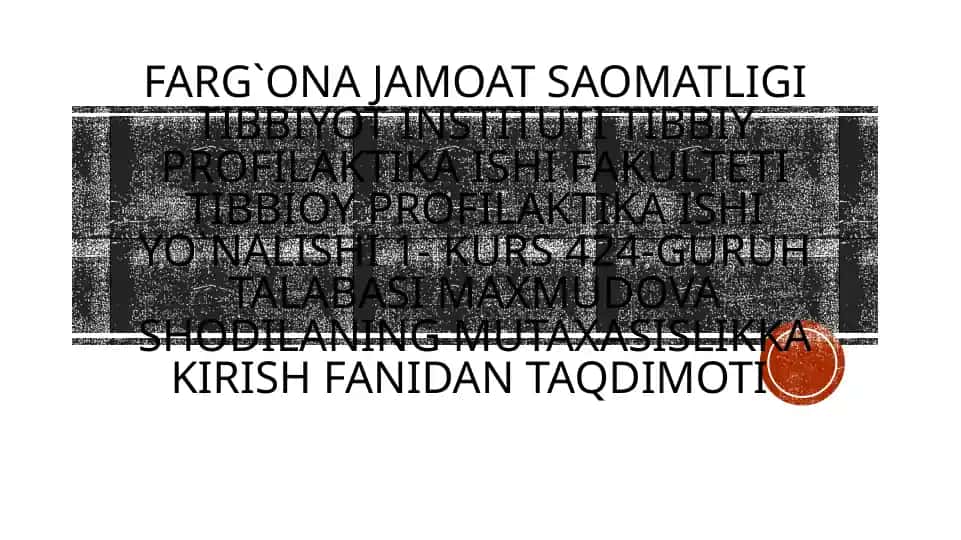 Gigiyena fanining tarixi va rivojlanishi