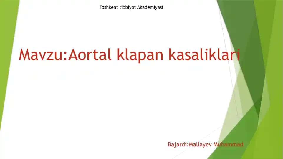 Toshkent Tibbiyot Akademiyasi