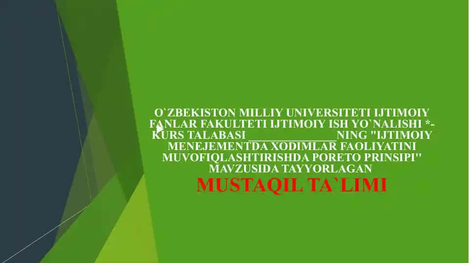 ijtimoiy menejementda xodimlar faoliyatini muvofiqlashtirishda poreto prinsipi