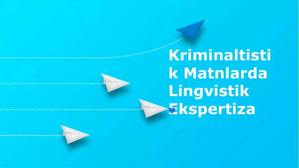 Kriminaltistik Matnlarda Lingvistik Ekspertiza