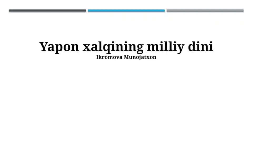 Shintoning Yapon jamiyatidagi roli