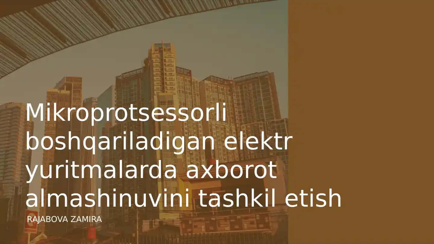 Axborot almashinuvi mohiyati